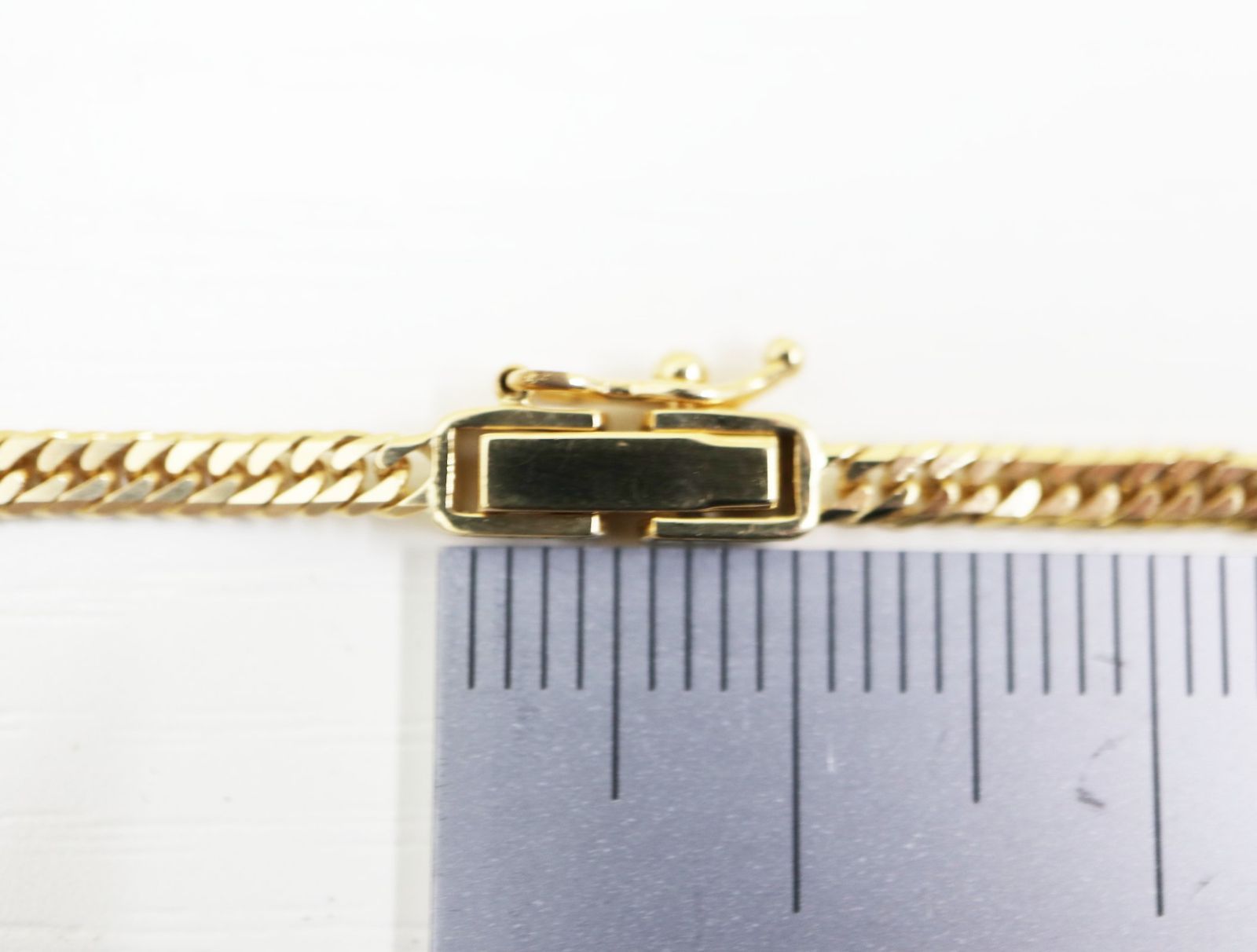 K 18 キヘイ 喜平 アンクレット 6面ダブル 5.1ｇ 6メンダブル18金 イエローゴールド 750 YG ジュエリー