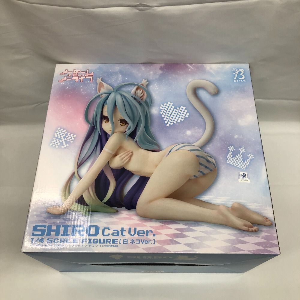 白 ネコVer. 「ノーゲーム・ノーライフ」 B-style 1/4 PVC製塗装済み完成品 フィギュア 美品 - メルカリ