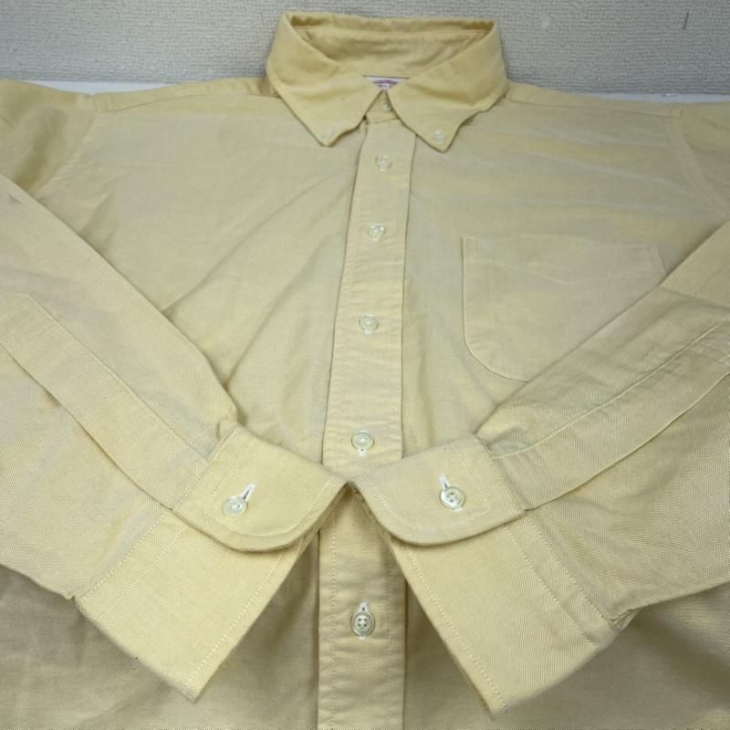 5400円以上で送料無料！ BROOKS BROTHERS ブルックス ブラザーズ シャツ ブラウス 長袖 長袖 オックスフォード ボタンダウン シャツ ブラウス USA サイズ16 1|2-36 全国送料無料。