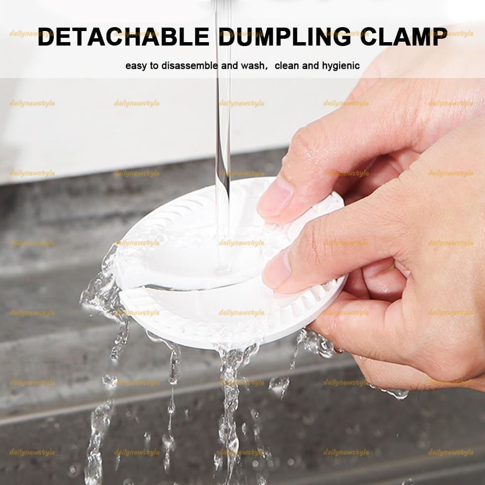 ダストカバー付き電動餃子ラッパーメーカー