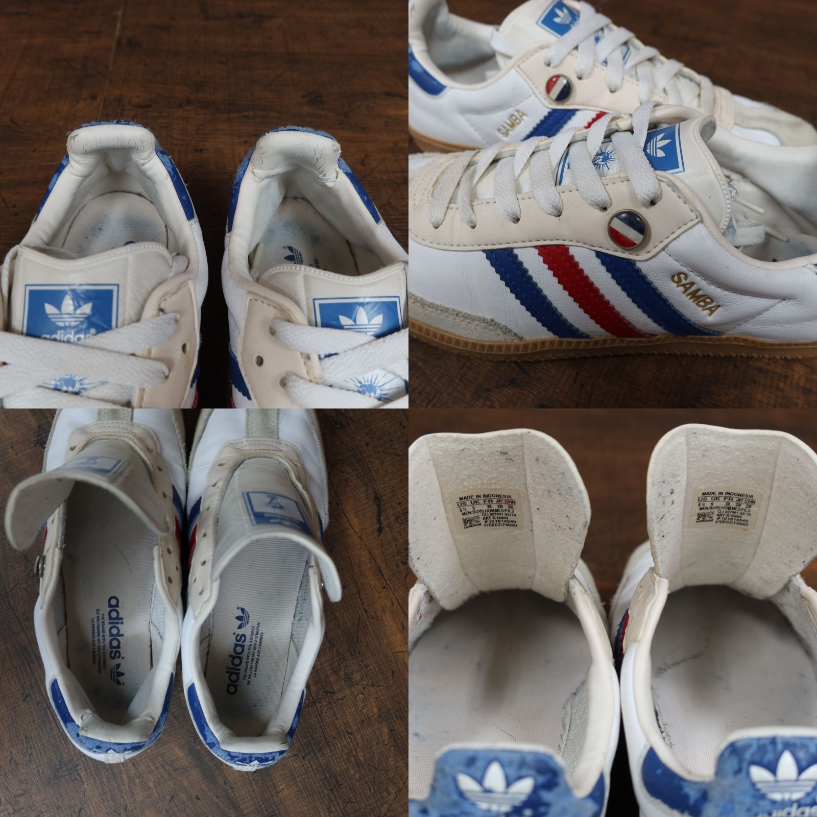 00s～ Vintage USアイテム☆adidas アディダス SAMBA サンバ ワールド 