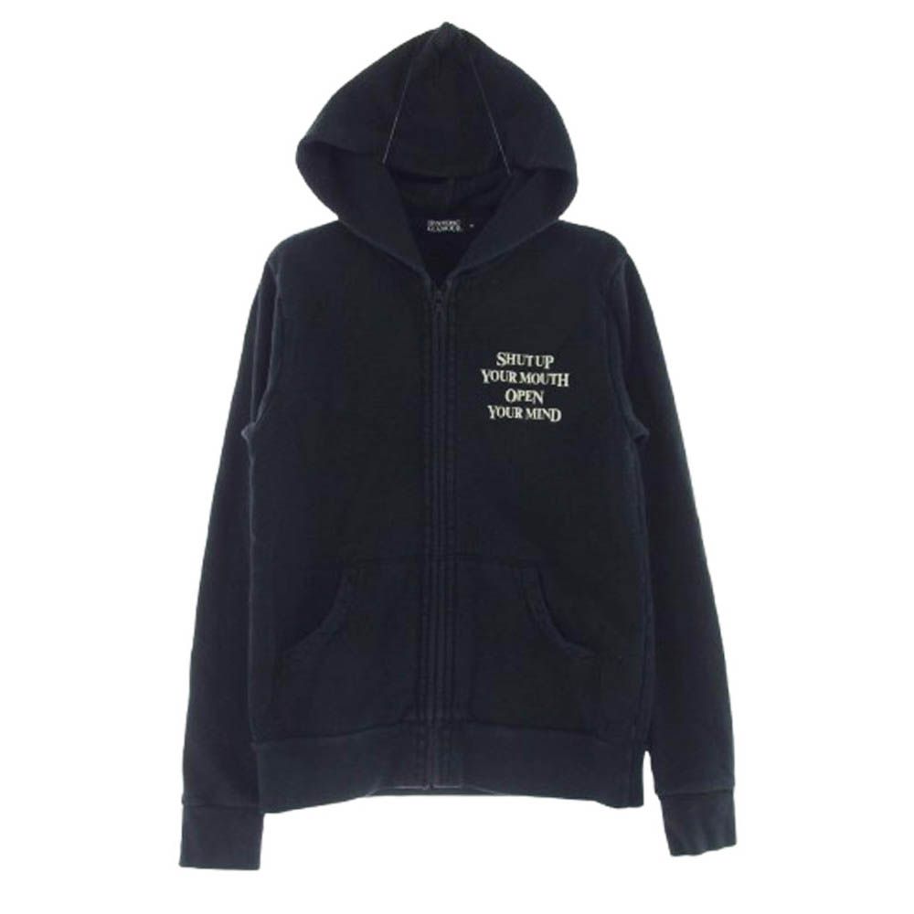 HYSTERIC GLAMOUR フルジップパーカー ブラック HYSTERIC GLAMOUR パーカー HEAVY メンズ : ZOZOTOWN Yahoo!店