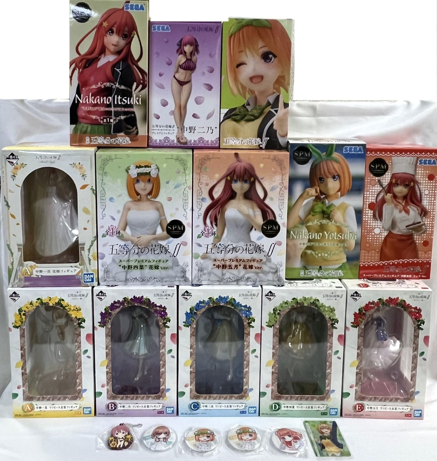 お買い得！ 五等分の花嫁 フィギュア 13個セット まとめ売り おまけ