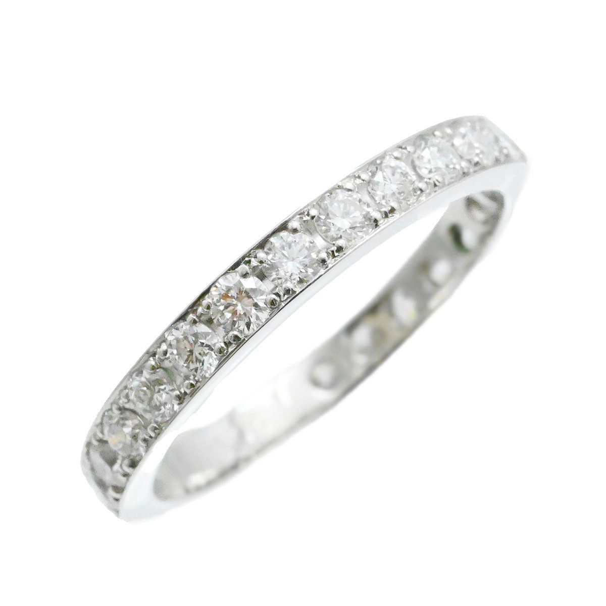 3697) Koo-Fu クーフー PT950 プラチナ ダイヤ1.04ct フルエタニティ 