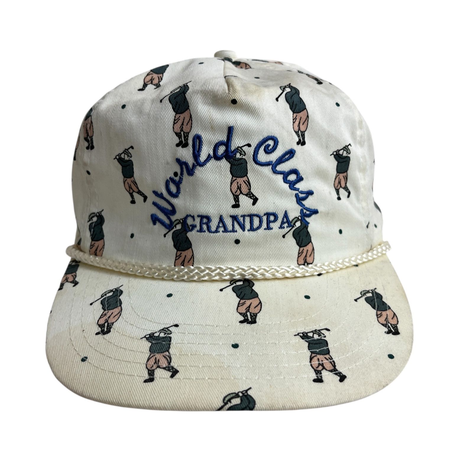 キャップ|帽子 World Class Granpa ワールドクラスグランパ ビンテージトラッカーキャップ ゴルフキャップ 総柄