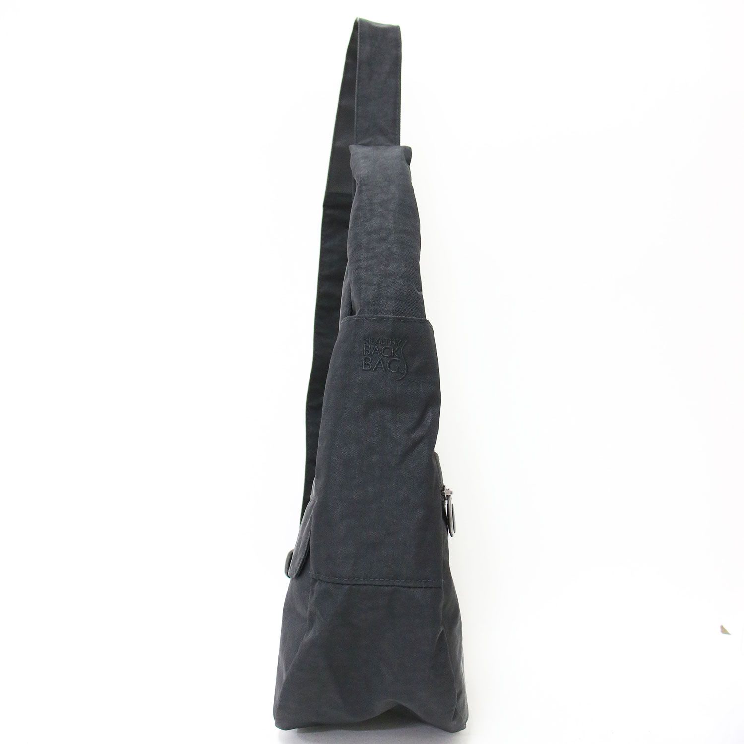 HEALTHY BACK BAG ヘルシーバックバッグ ブラック 黒 | テクスチャード