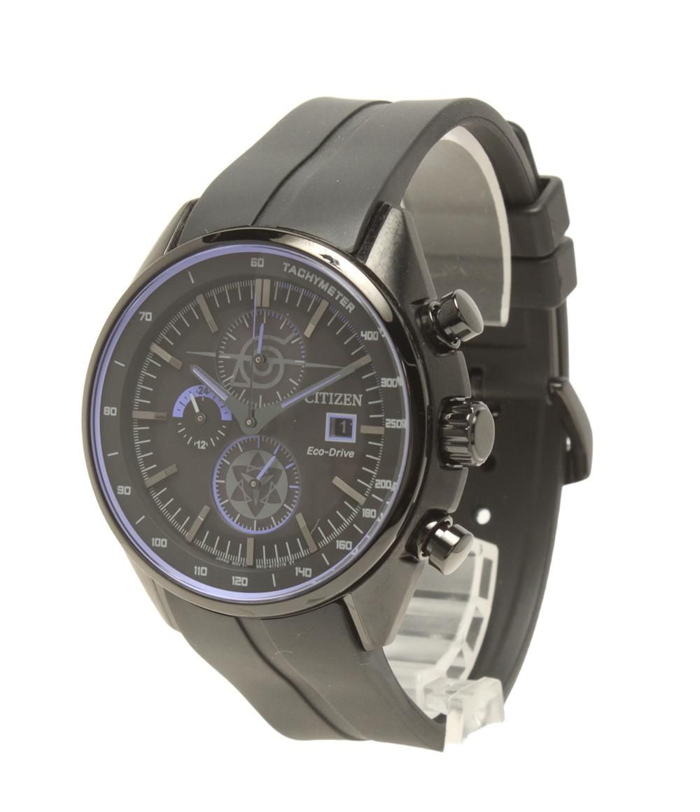 シチズン 腕時計 疾風伝 サスケ CA0597-16E クオーツ ブラック メンズ  