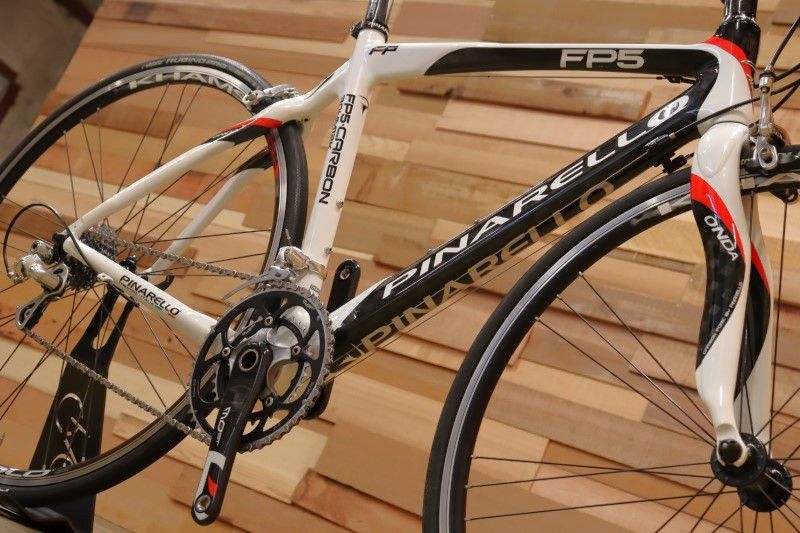 ピナレロ PINARELLO カーボン FP5 CARBON 2008モデル 46SLサイズ カンパニョーロ ヴェローチェ 10S カーボン 【立川店】