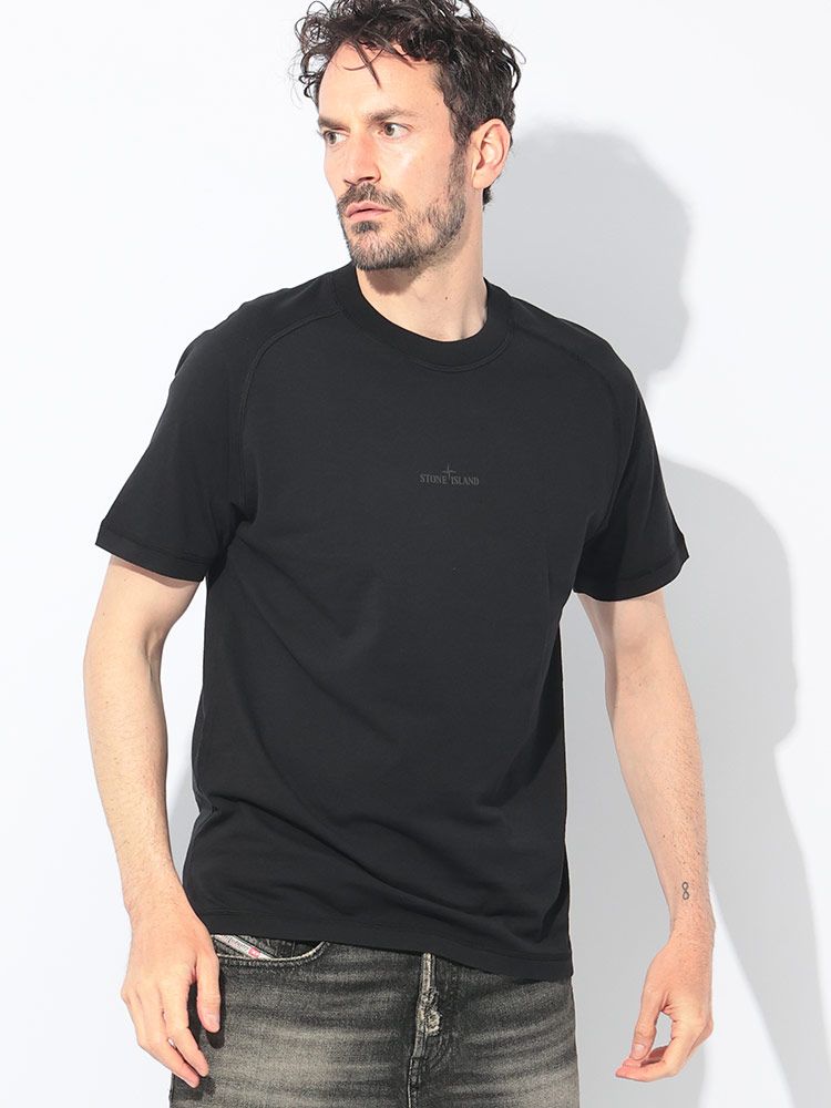 STONE ISLAND ストーンアイランド バックロゴ クルーネック 半袖 Tシャツ