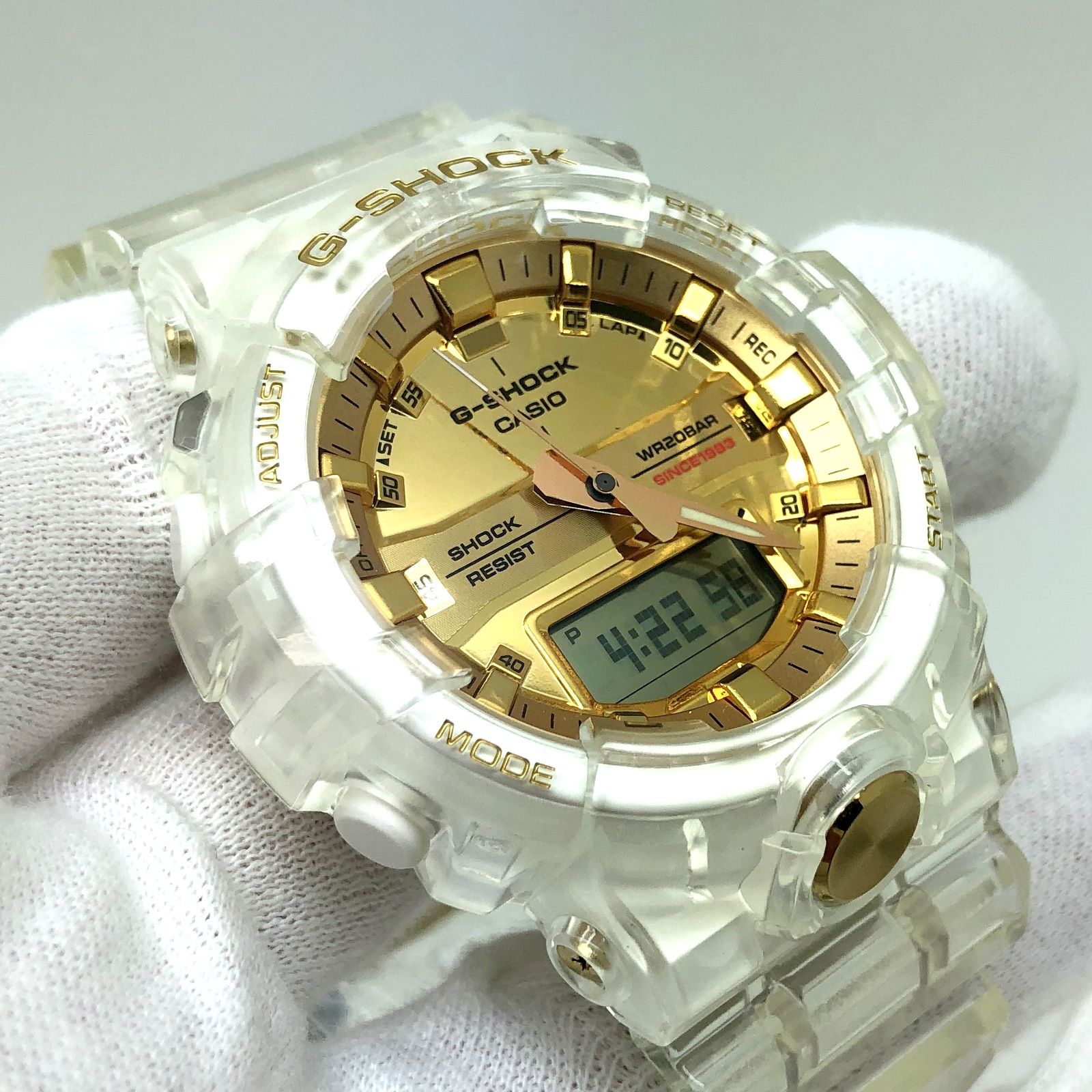 腕時計(デジタル)完売 新品 G-SHOCK ジーショック GA-835E-7AJR 限定 ...