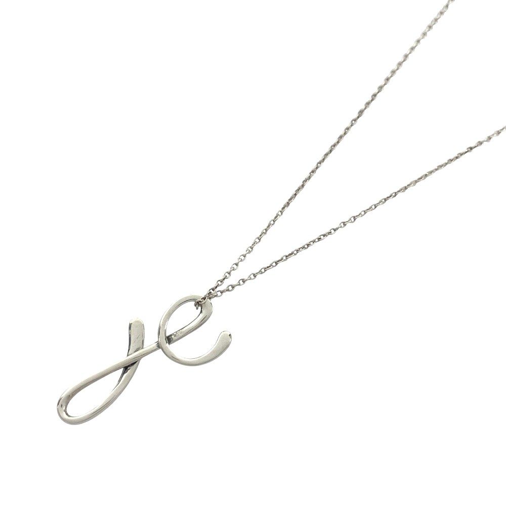 ティファニー イニシャルネックレス Y シルバー SV925 447907 7