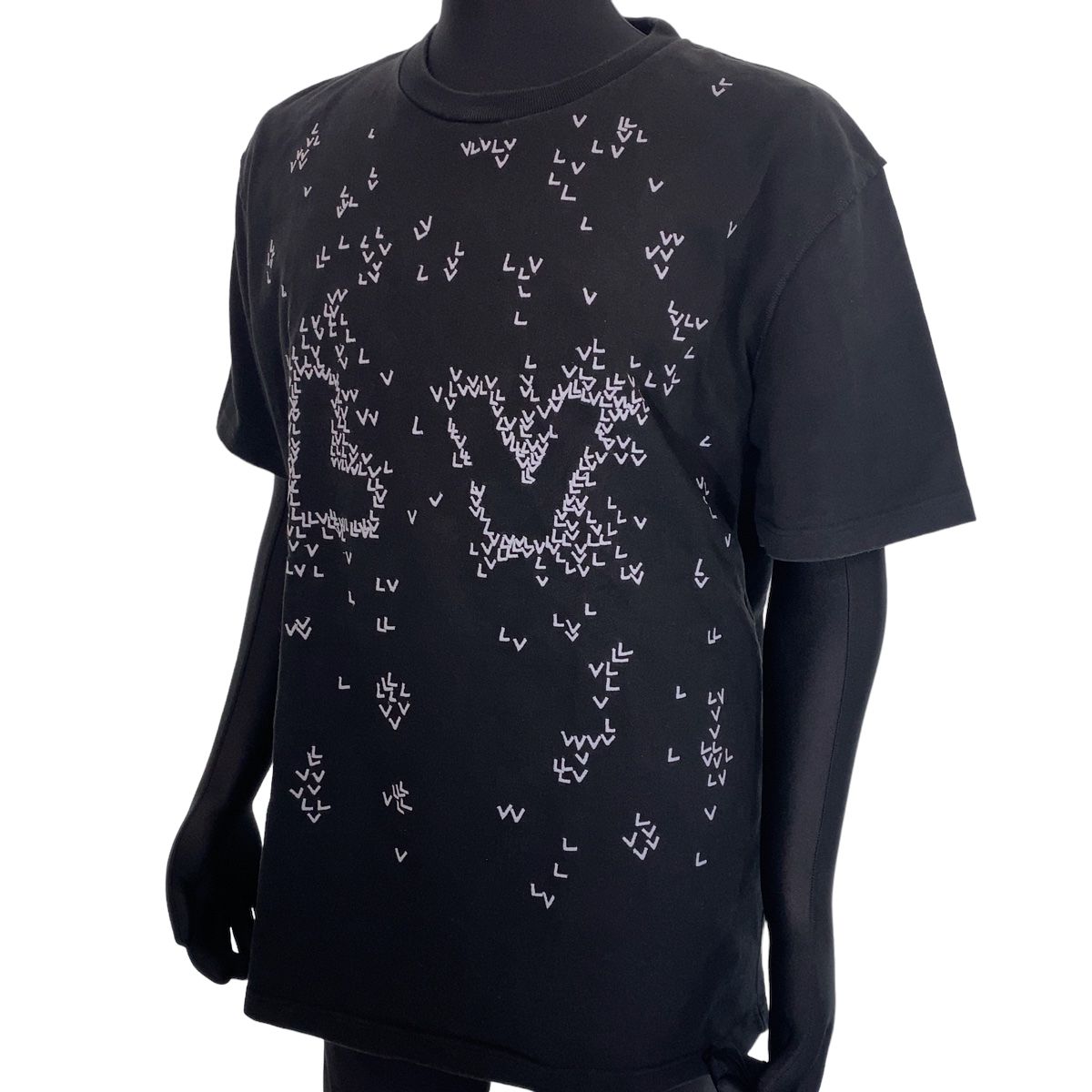 LOUIS VUITTON ルイヴィトン スプレッドエンブロイダリー ブラック 黒 ホワイト 白 コットン 1AA53Z 半袖 Ｔシャツ カットソー  メンズ 403140 【中古】【中古】 - メルカリ