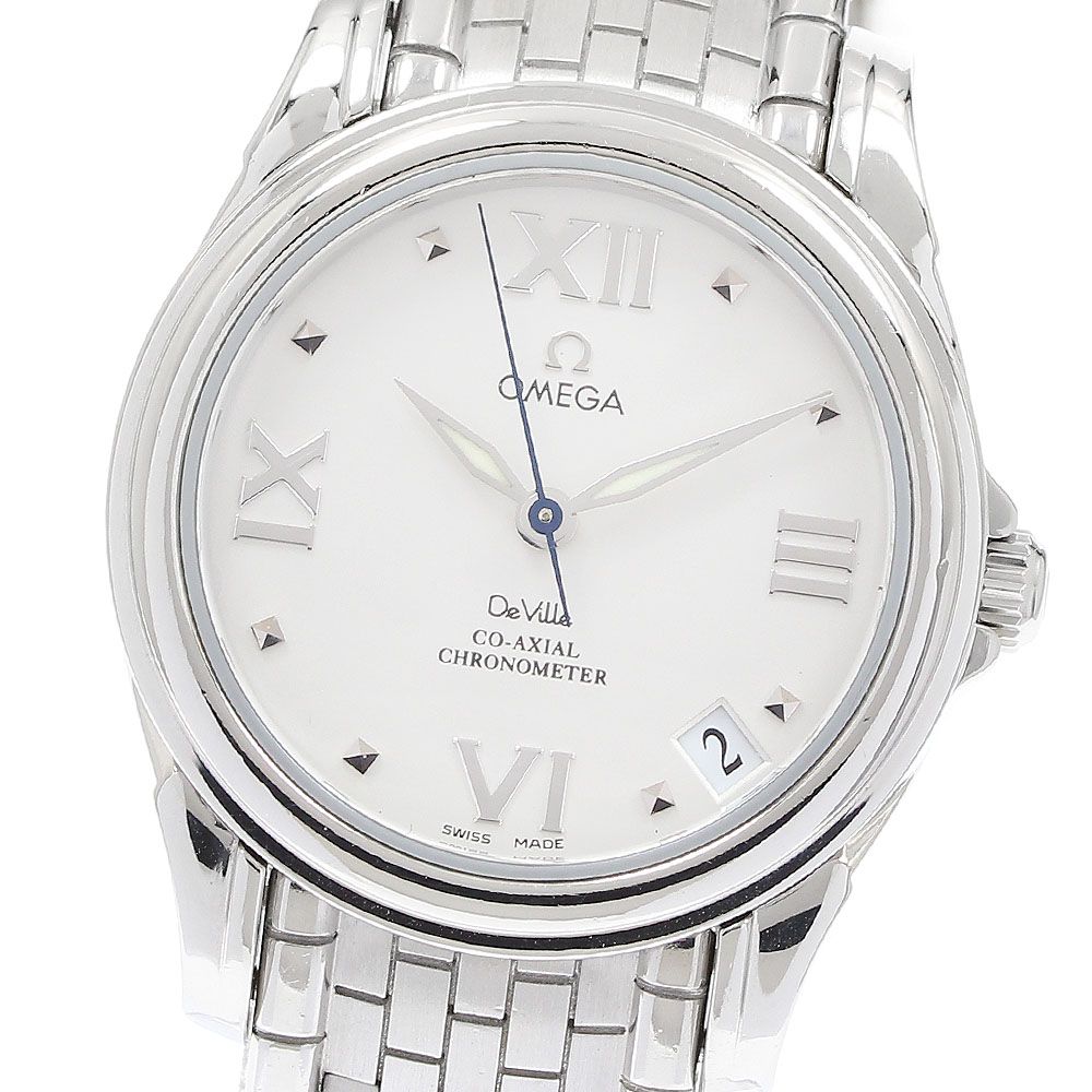 オメガ OMEGA 4581.31 デビル コーアクシャル デイト 自動巻き レディース_914509