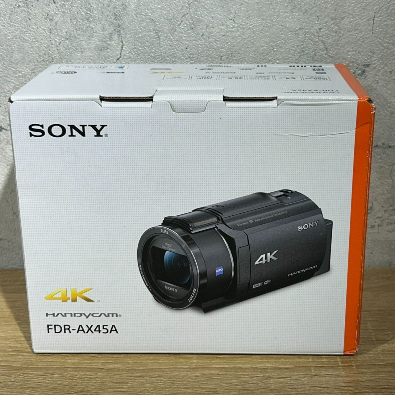 SONY ソニー 4K ビデオカメラ ハンディカム FDR-AX45A ブロンズ