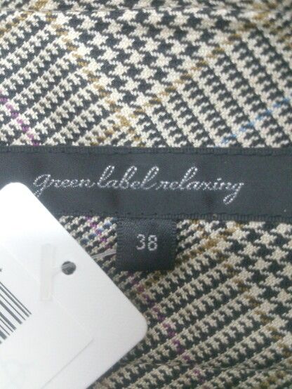 ◇ green label relaxing UNITED ARROWS チェック パンツ サイズ