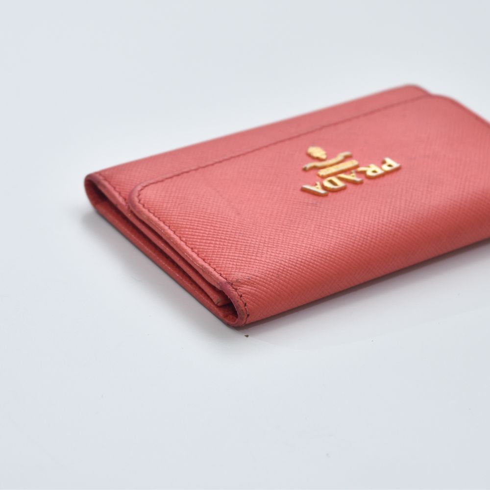 キーケース ピンクオレンジ