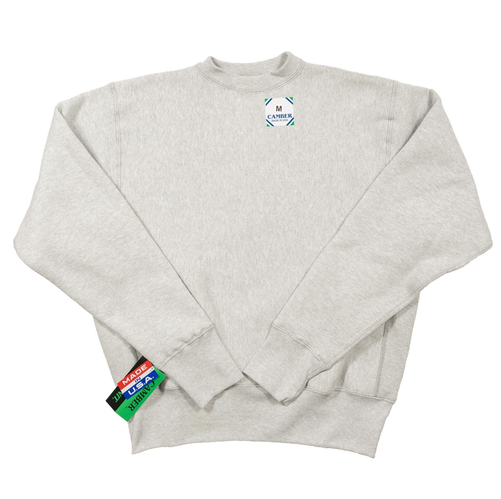 CAMBER CROSS KNIT CREW SWEAT GRAY - メルカリ