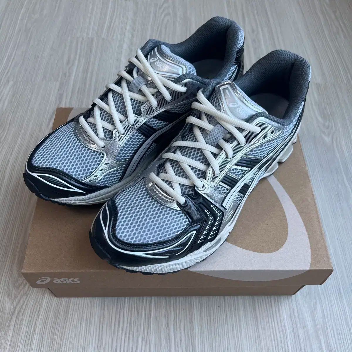 275 Asics アシックス ゲル ゲル カヤノ 14 黒 グレイシア グレー