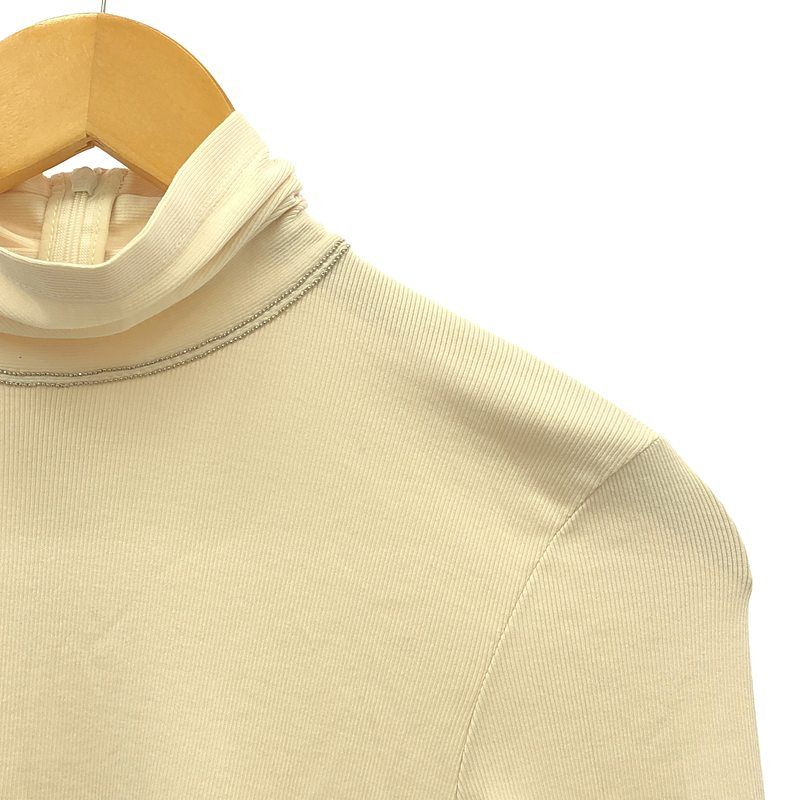 BRUNELLO CUCINELLI / ブルネロクチネリ | コットン ビジュー装飾 