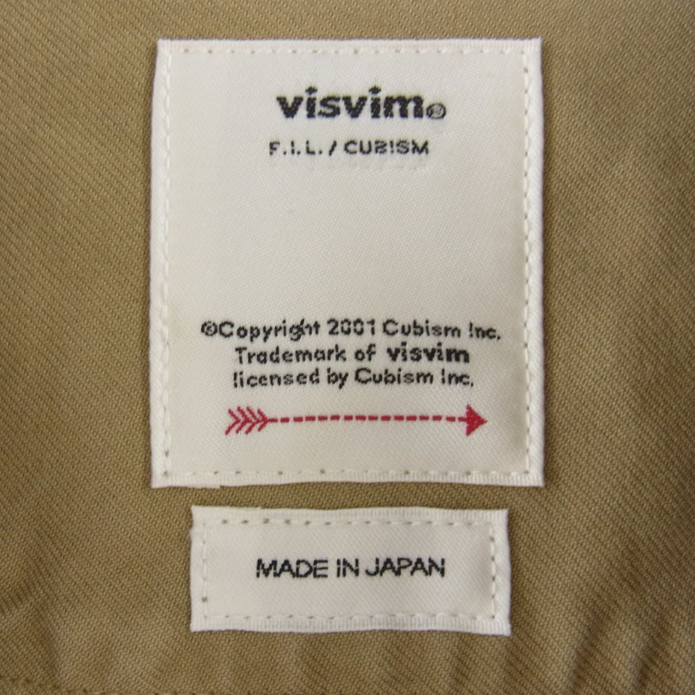 VISVIM ビズビム 半袖シャツ 23SS 0123105011009 MARSWELL SHIRT S/S