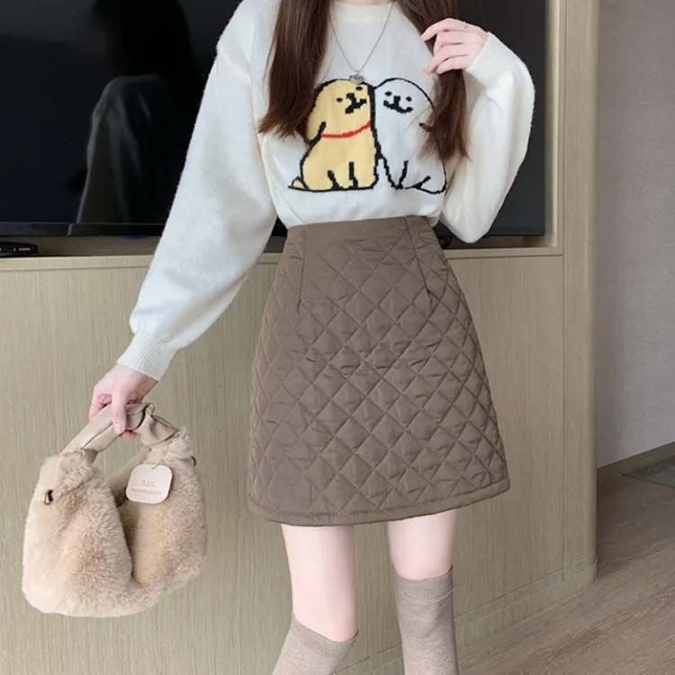 新品　メゾピアノ　フェイクファースカパン　マルチ　130  冬用スカート 冬用スカート 新品 メゾピアノ フェイクファースカパン マルチ 130 冬