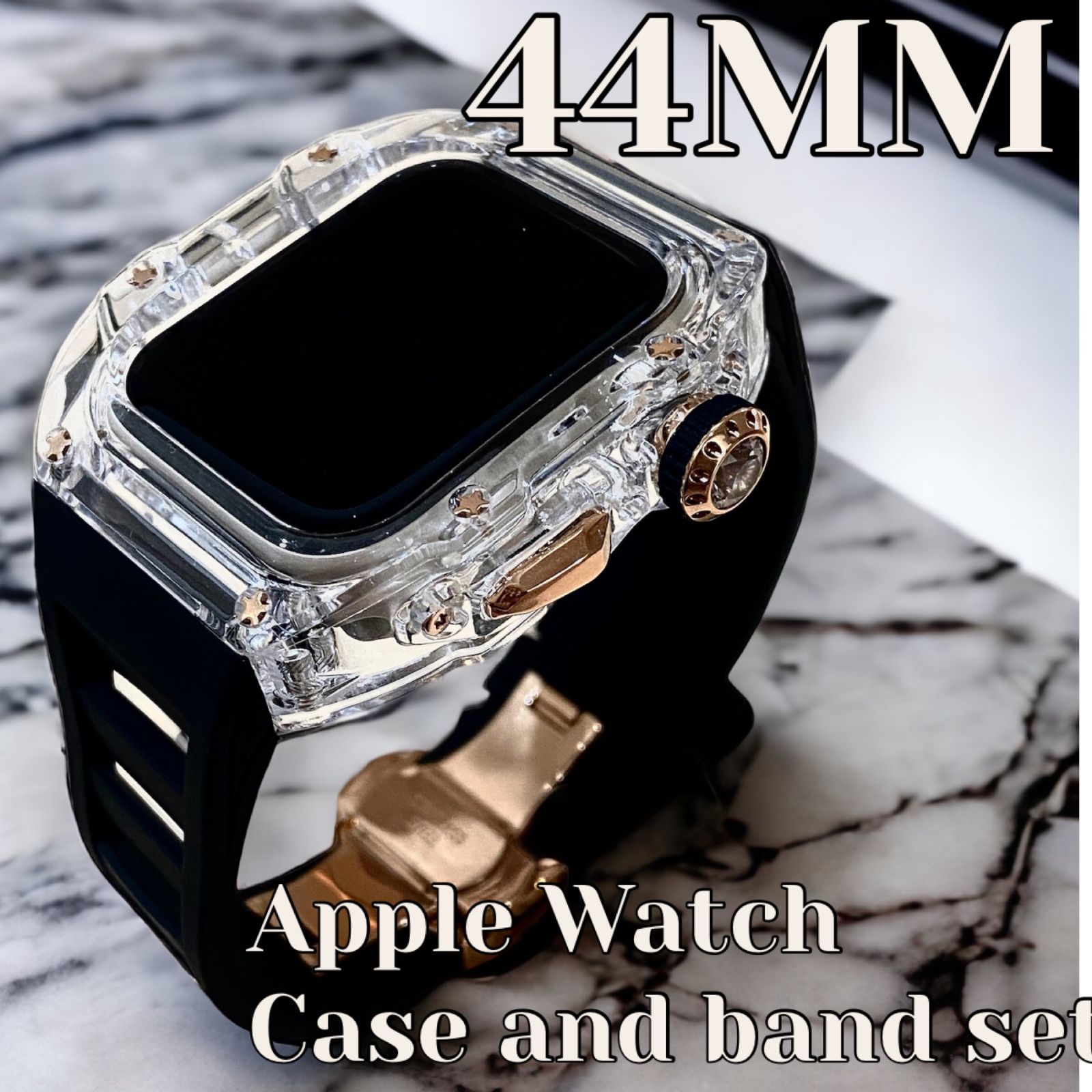 ベゼルUt2アップルウォッチカバーケース　Apple Watch キラキラ　カスタム