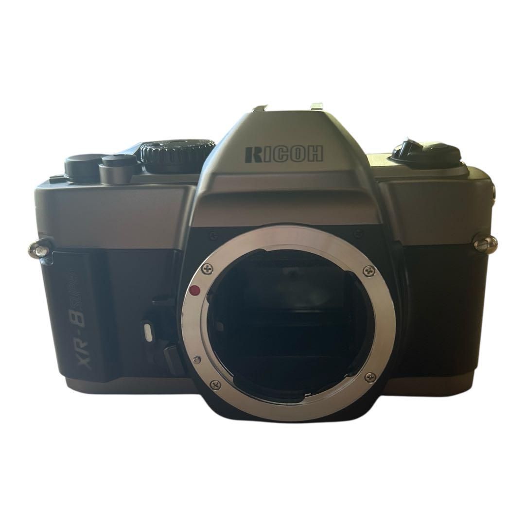 RICOH XR-8 フィルム一眼レフカメラ2台セット ジャンク扱い