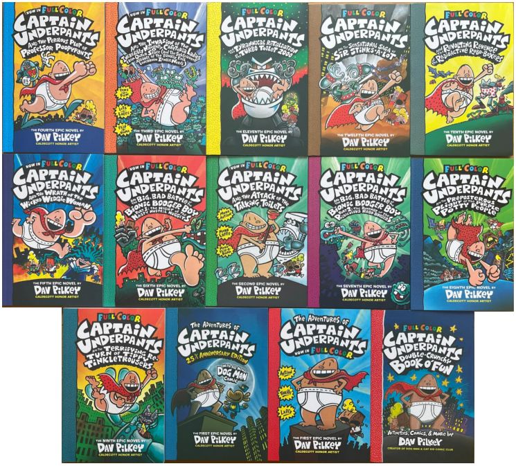 Captain Underpants 絵本14冊 全冊音源 マイヤペン対応