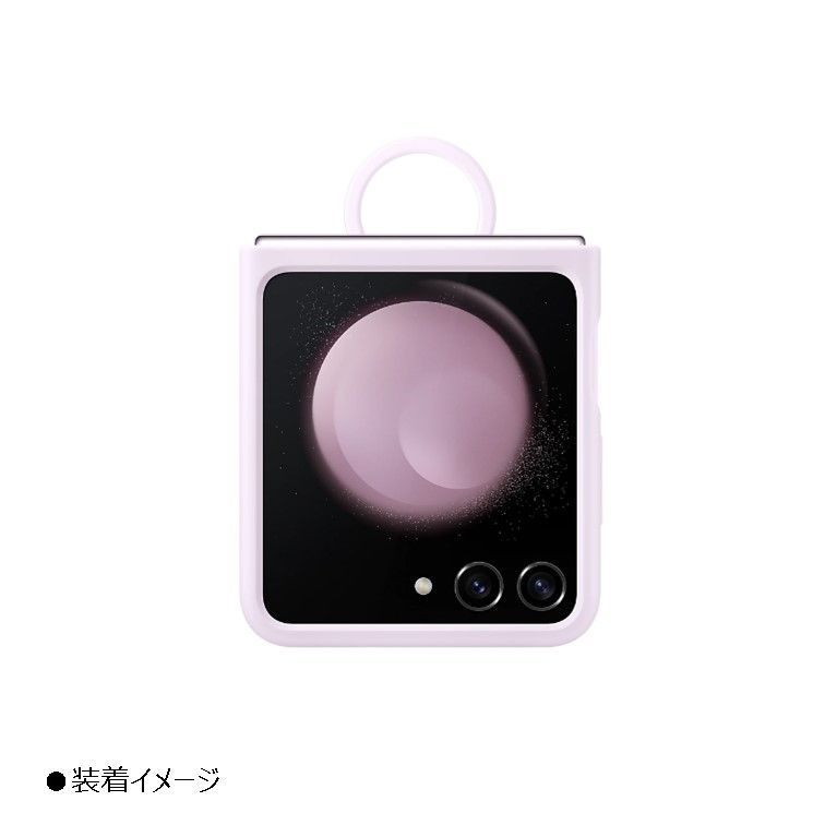 【00101】サムスン　Galaxy Z Flip5 Silicone Case with Ring 純正ケース　EF-PF731TVEGJP