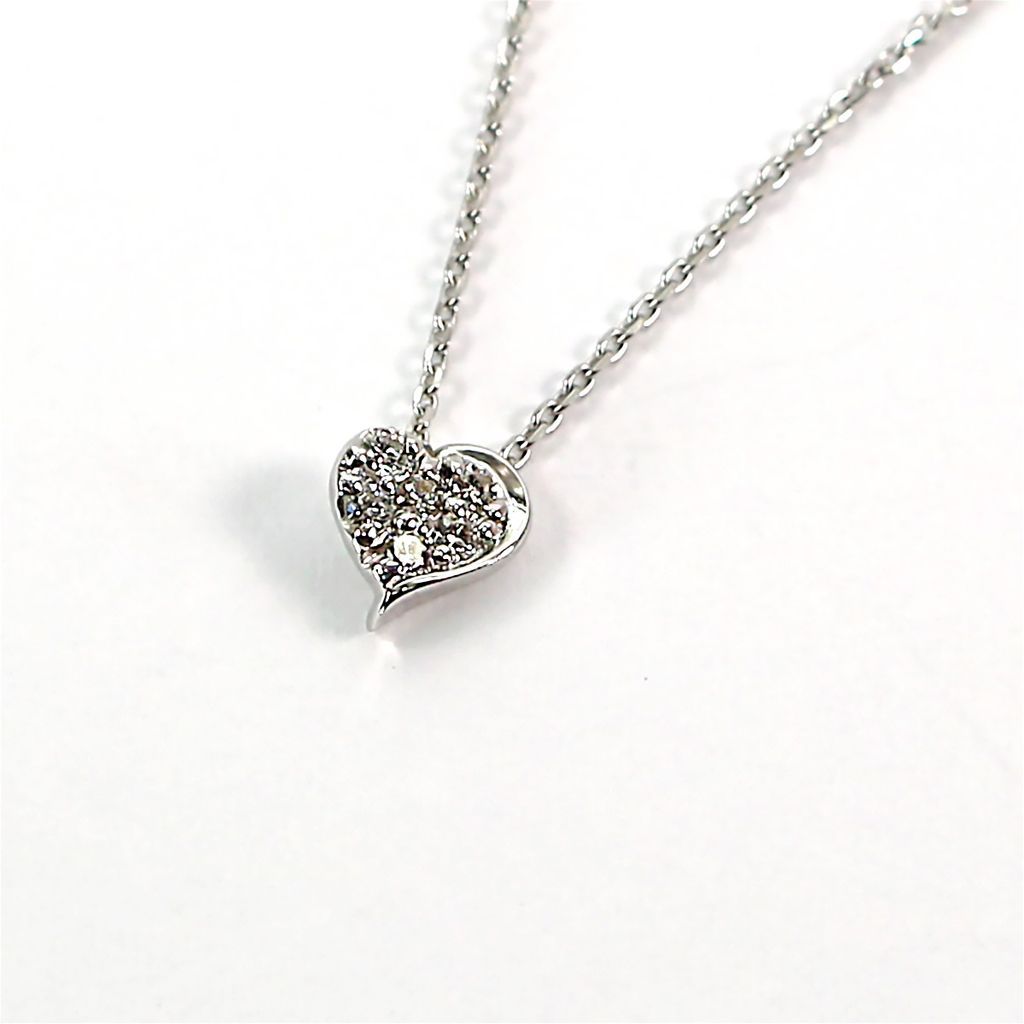 スタージュエリー K10 ハートムーンネックレス ダイヤモンド スタージュエリーハートムーンネックレスHEART MOONSV925/K10