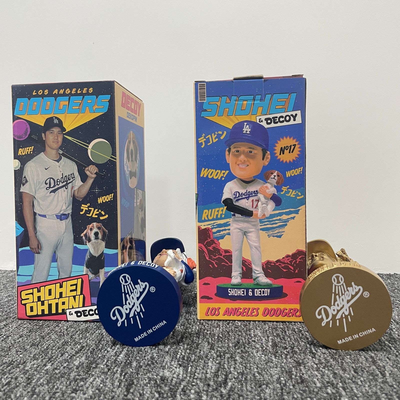 大谷翔平＆デコピンボブルヘッド
