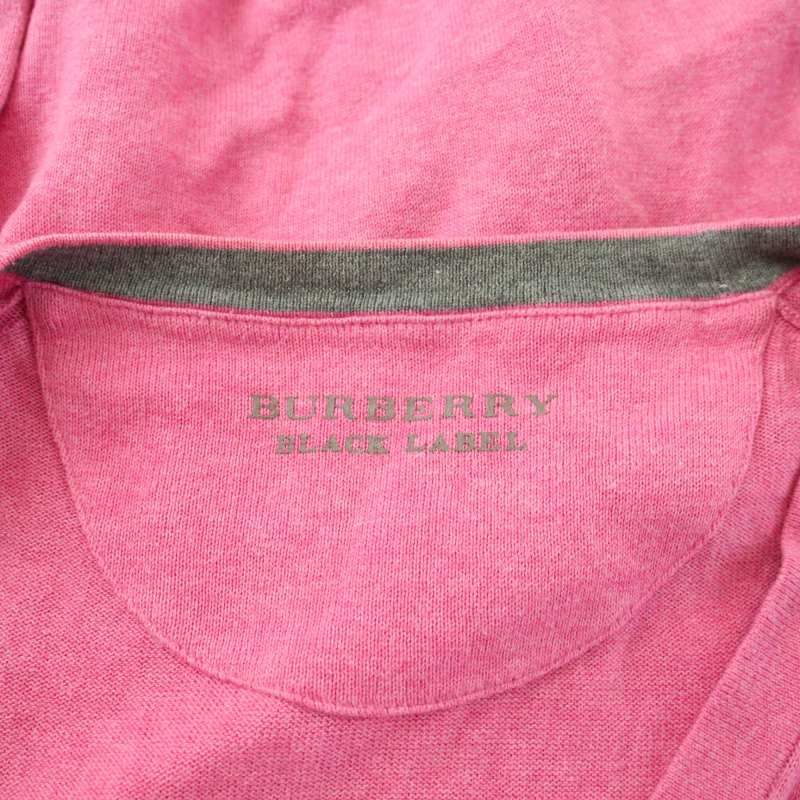 希少・ポワン袖】バーバリーブラックレーベル ダブルニット