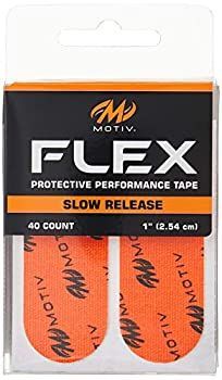 Motiv Flex Protective Performance Tape Slow Release Orange 2.5cm 40 count Pre cut