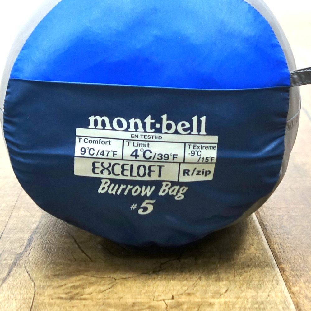 美品 モンベル mont bell バロウバッグ 5 1121274 化繊 シュ