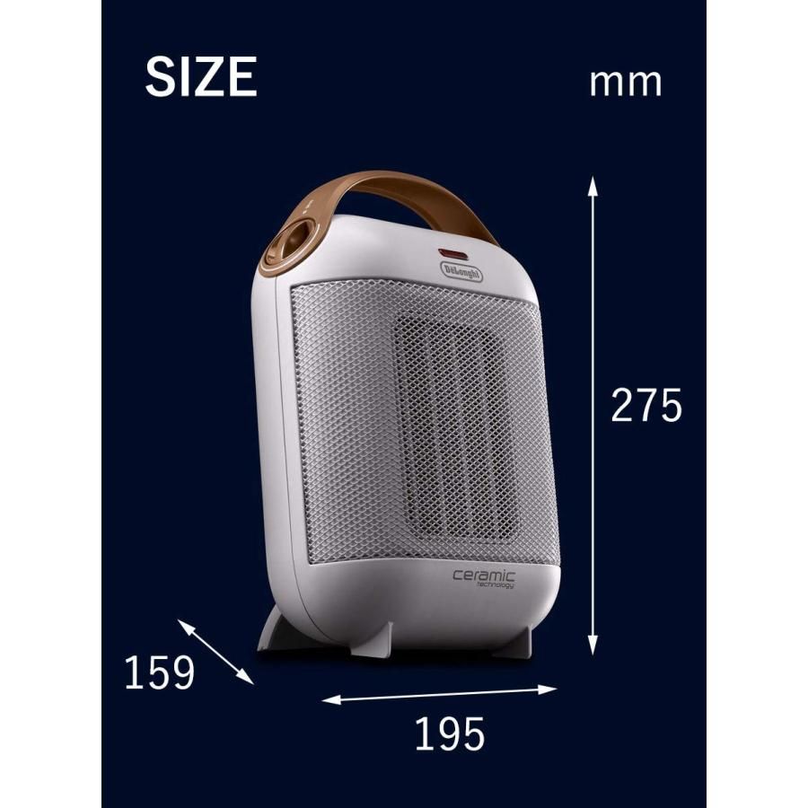 De'Longhi (デロンギ) ファンヒーター カプスーラ HFX30C11-PK