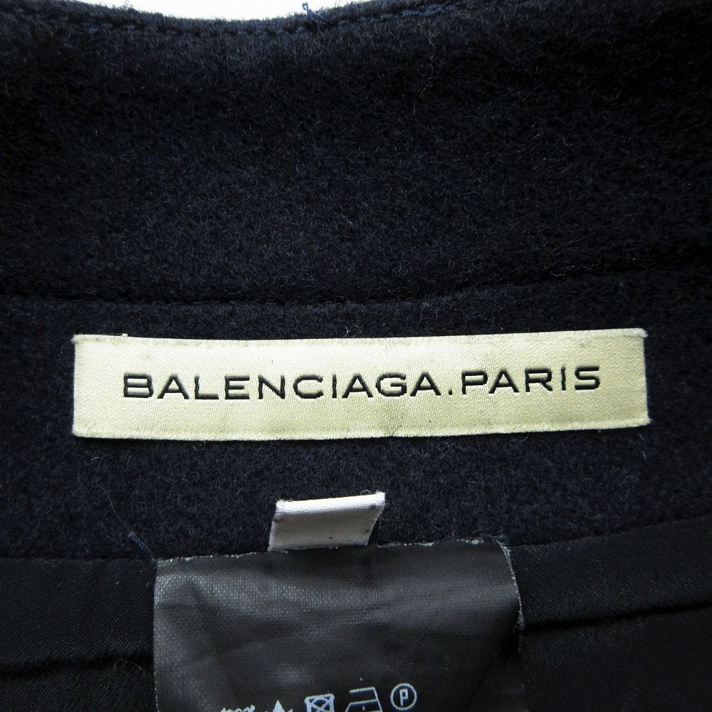 BALENCIAGA バレンシアガ ウール フレア スカート ミニ丈