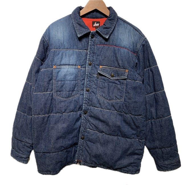 Paul Smith RED EAR 中綿ジャケット デニムジャケット ブルゾン コットン 無地 フルボタン 古着