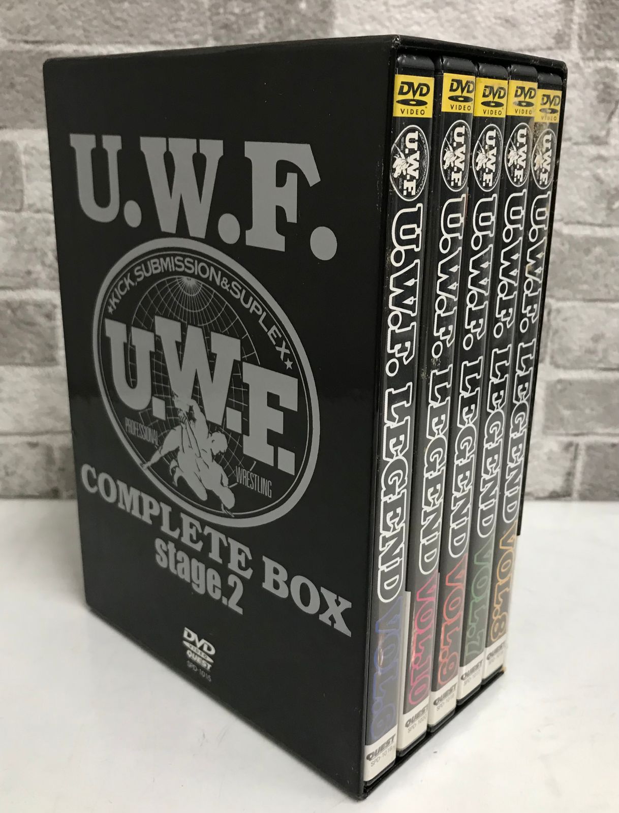 スポーツ/フィットネス【未開封新品】U.W.F. COMPLETE DVD BOX stage.2