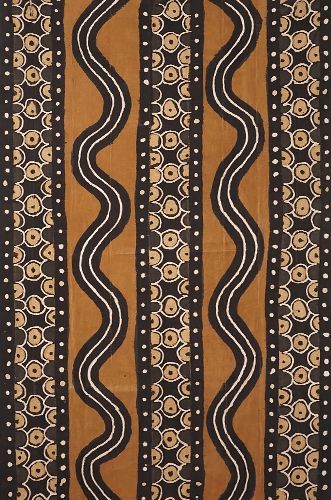 アフリカ マリ ボゴランフィニ マルチクロス Lサイズ 泥染め布 No.169