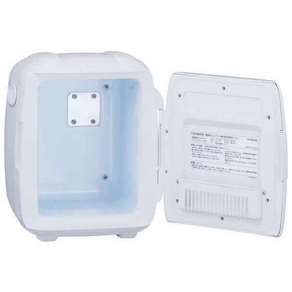 ツインバード 2電源式 ポータブル 冷温庫 2024年製 HR-EB07 美品