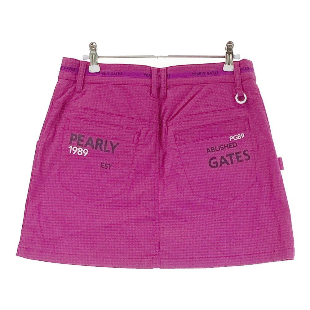 サイズ：1 PEARLY GATES パーリーゲイツ 055-2234702 ストレッチスカート 総柄 ピンク系 [240101475302] ゴルフウェア レディース ストスト サイズ：1 PEARLY GATES パーリーゲイツ 055-2234702 ストレッチ
