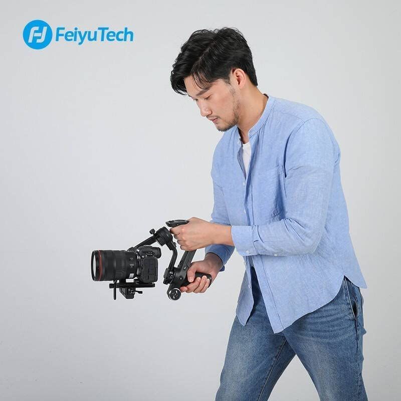 FeiyuTech SCORP C 3軸 カメラ ジンバル スタビライザー ミラーレス 一眼レフ ジンバル Sony A7IV A7III A7S3  FX3 Canon EOS R5 R6 90D 80D対応 耐荷重2.5kg 日本語説明書 - メルカリ