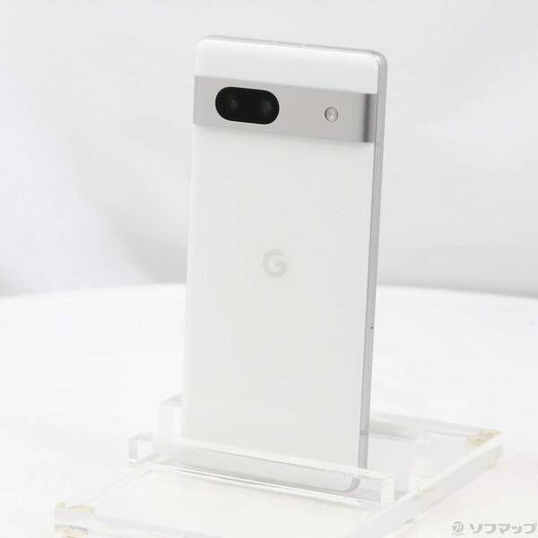 中古品〕 Google Pixel 7a 128GB スノー GA04274-JP docomo SIM