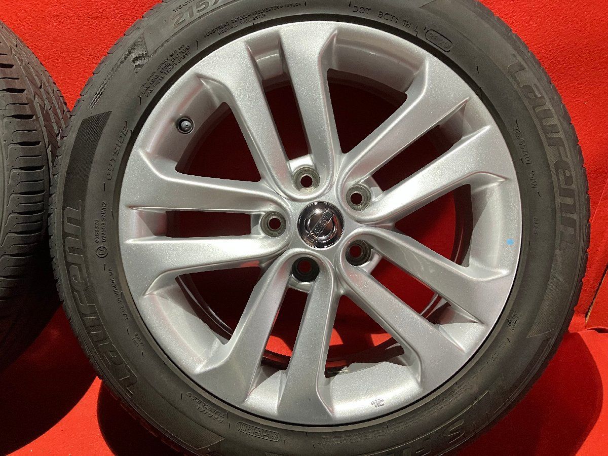 中古サマータイヤホイールセット【215/55R17 Laufenn S FIT as】[日産 ジューク純正] 4本SET - メルカリ