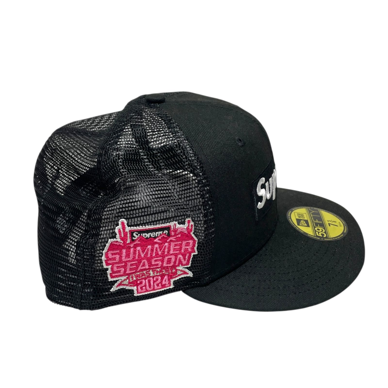 supreme×ニューエラ キャップ 帽子 ◇中古品◇ NEW ERA×Supreme ニューエラ×シュプリーム Box Logo