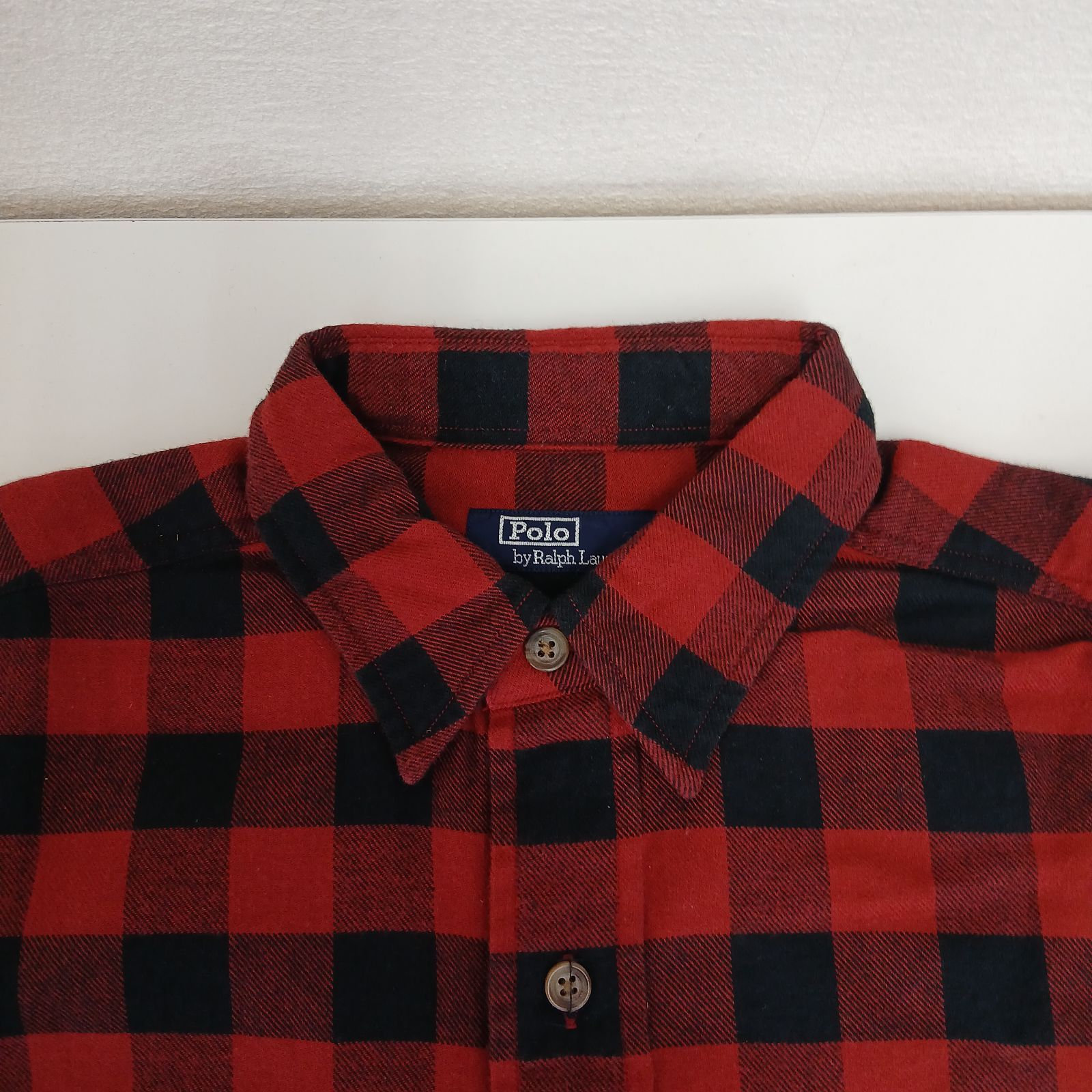 【美品】RALPH LAUREN チェックシャツ　　160㎝　150㎝　⑭ Polo by Ralph Lauren ラルフローレン キッズ チェックシャツ