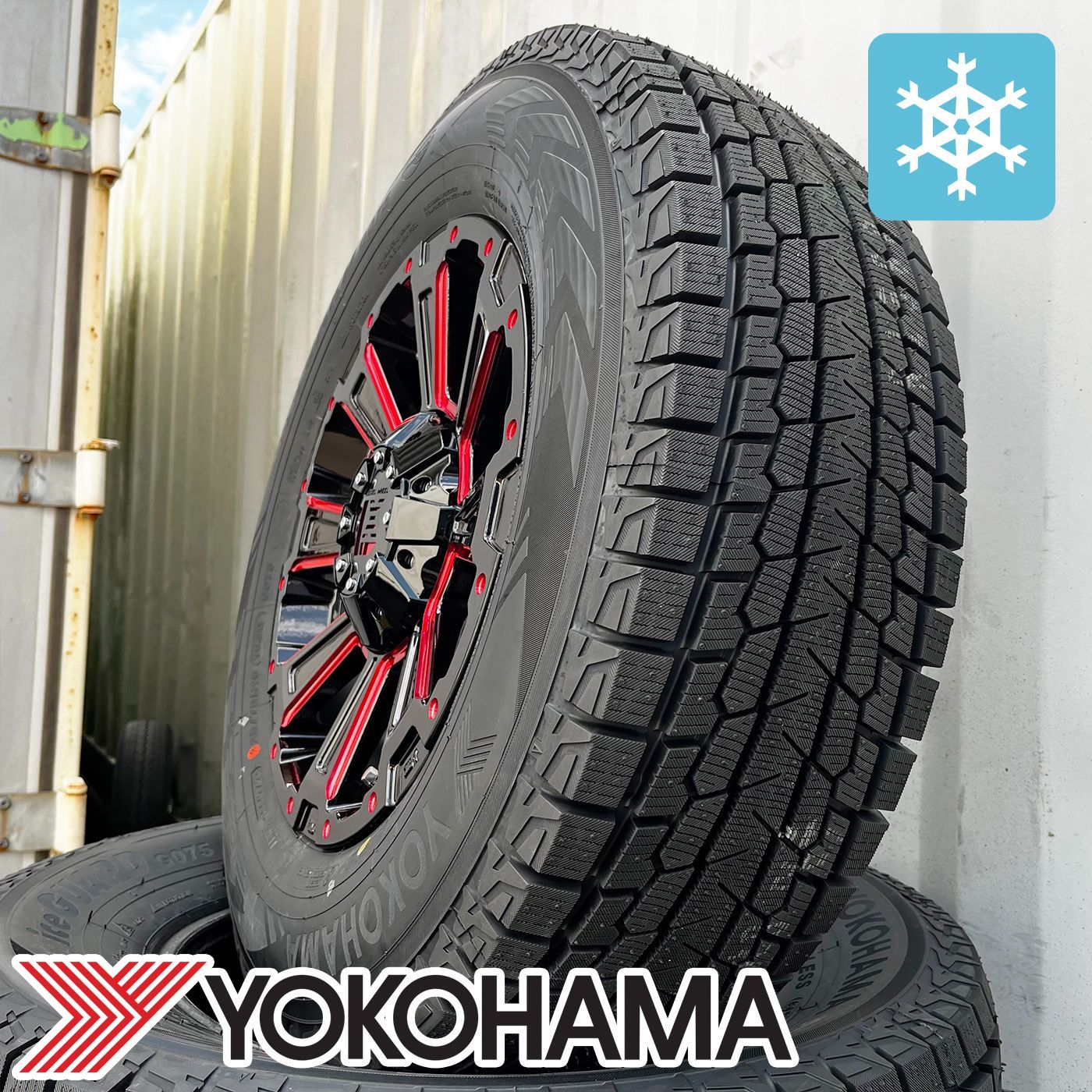 iceGUARD 235/70R16 タイヤ・ホイールセット 4本 デリカD5 デリカD:5