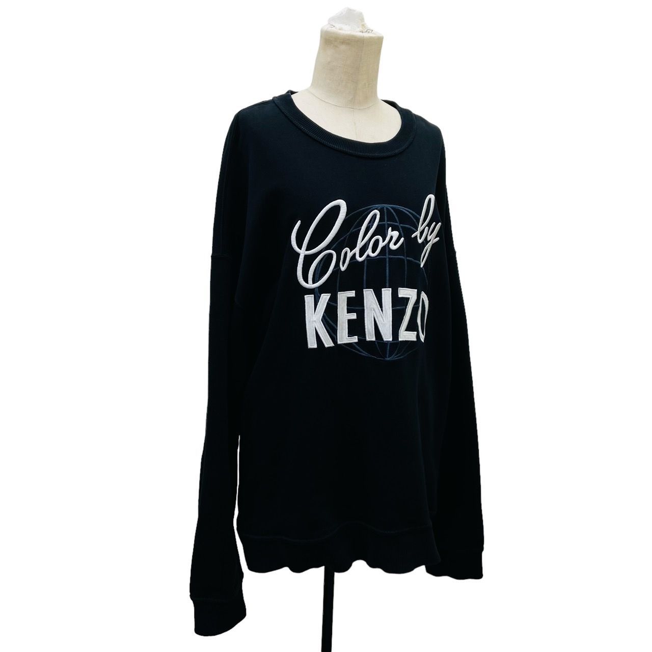 KENZO ケンゾー SWEATSHIRT F865SW3024MD ロゴ刺繍スウェット 