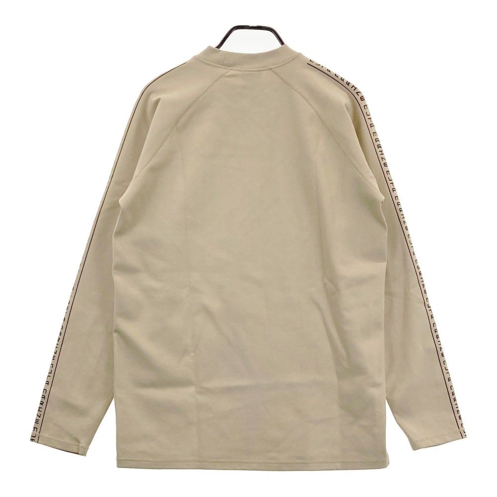 サイズ：7 MUTA MARINE ムータマリン モックネック 長袖Tシャツ 袖ロゴ 
