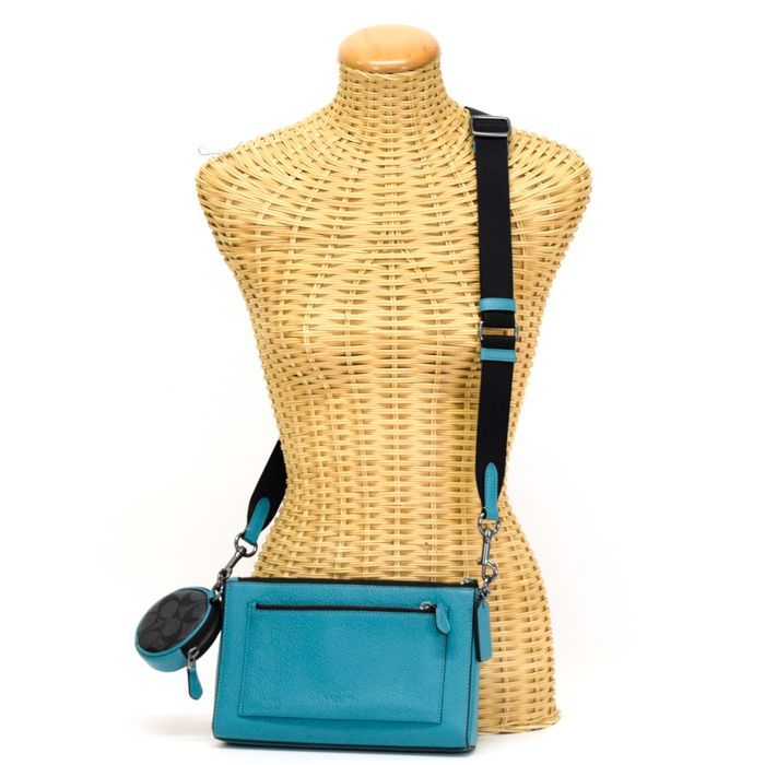 コーチ COACH ホールデン クロスボディ ブロック シグネチャー キャンバス リファインド ペブル レザー | PVC CP191 ショルダーバッグ mbn09001